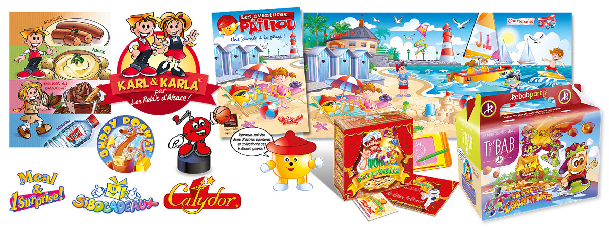 Cadeaux pour le menu enfant